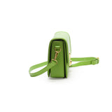 綠色迷人鎖扣斜背包