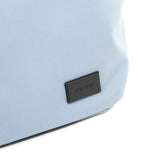 藍色帆布極簡休閒撞色手柄細節時尚大容量托特包